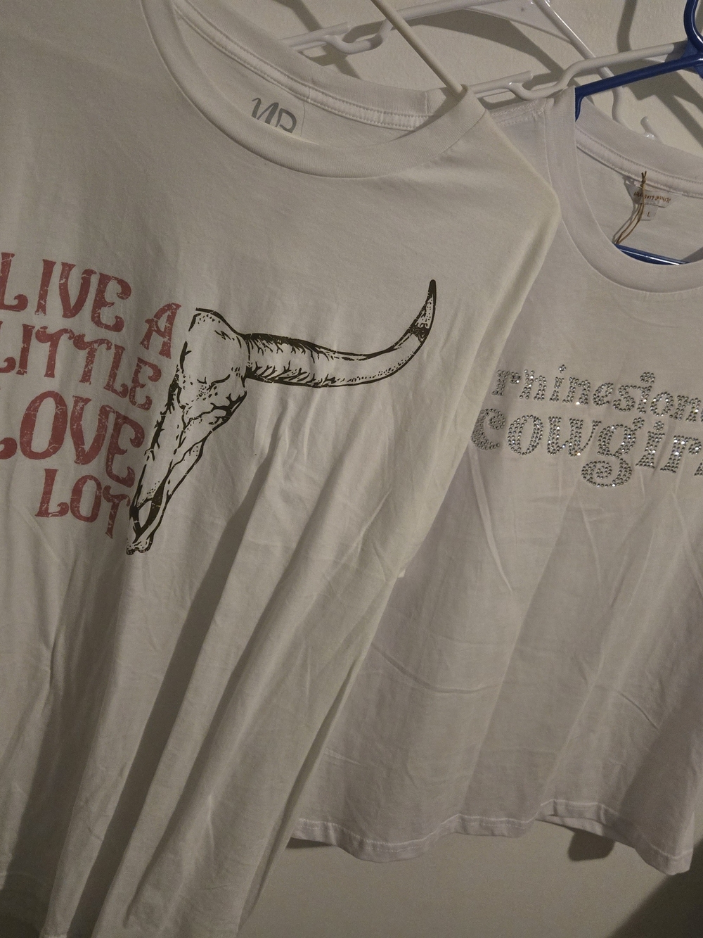 naughty monkey White Short-Sleeve Graphic Tee with Red Text & Black Skull